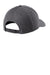 Sport-Tek Hats STC43 Mens Curve Bill Snapback Hat Heather Dark Grey Flat Back