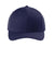 Sport-Tek Hats STC43 Mens Curve Bill Snapback Hat True Navy Blue Flat Front