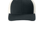 Sport-Tek Hats Mens Club Adjustable Trucker Hat - Black/White