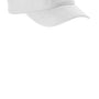 Sport-Tek Hats Mens Action Moisture Wicking Adjustable Visor - White