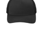 Sport-Tek Hats Mens Adjustable Retro Trucker Hat - Black