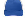 Sport-Tek Hats Mens Adjustable Retro Trucker Hat - True Royal Blue/White