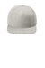 Sport-Tek Hats STC55 Mens Premium 5 Panel Snapback Hat Heather Grey Flat Front
