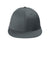Sport-Tek Hats STC56 Mens Moisture Wicking Flexfit Flat Bill Hat Iron Grey Flat Front