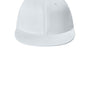 Sport-Tek Hats Mens Moisture Wicking Flexfit Flat Bill Hat - White