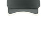 Sport-Tek Hats Mens Repeat Moisture Wicking Adjustable Visor - Iron Grey/White