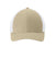 Sport-Tek Hats STC60 Mens Moisture Wicking Stretch-Tek Mesh Back Hat Sahara Brown/White Flat Front