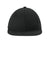 Sport-Tek Hats STC64 Mens Pro Cut Moisture Wicking Stretch-Tek Hat Black Flat Front