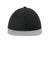 Sport-Tek Hats STC64 Mens Pro Cut Moisture Wicking Stretch-Tek Hat Black/Silver Grey/Black Flat Front