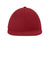 Sport-Tek Hats STC64 Mens Pro Cut Moisture Wicking Stretch-Tek Hat Deep Red Flat Front