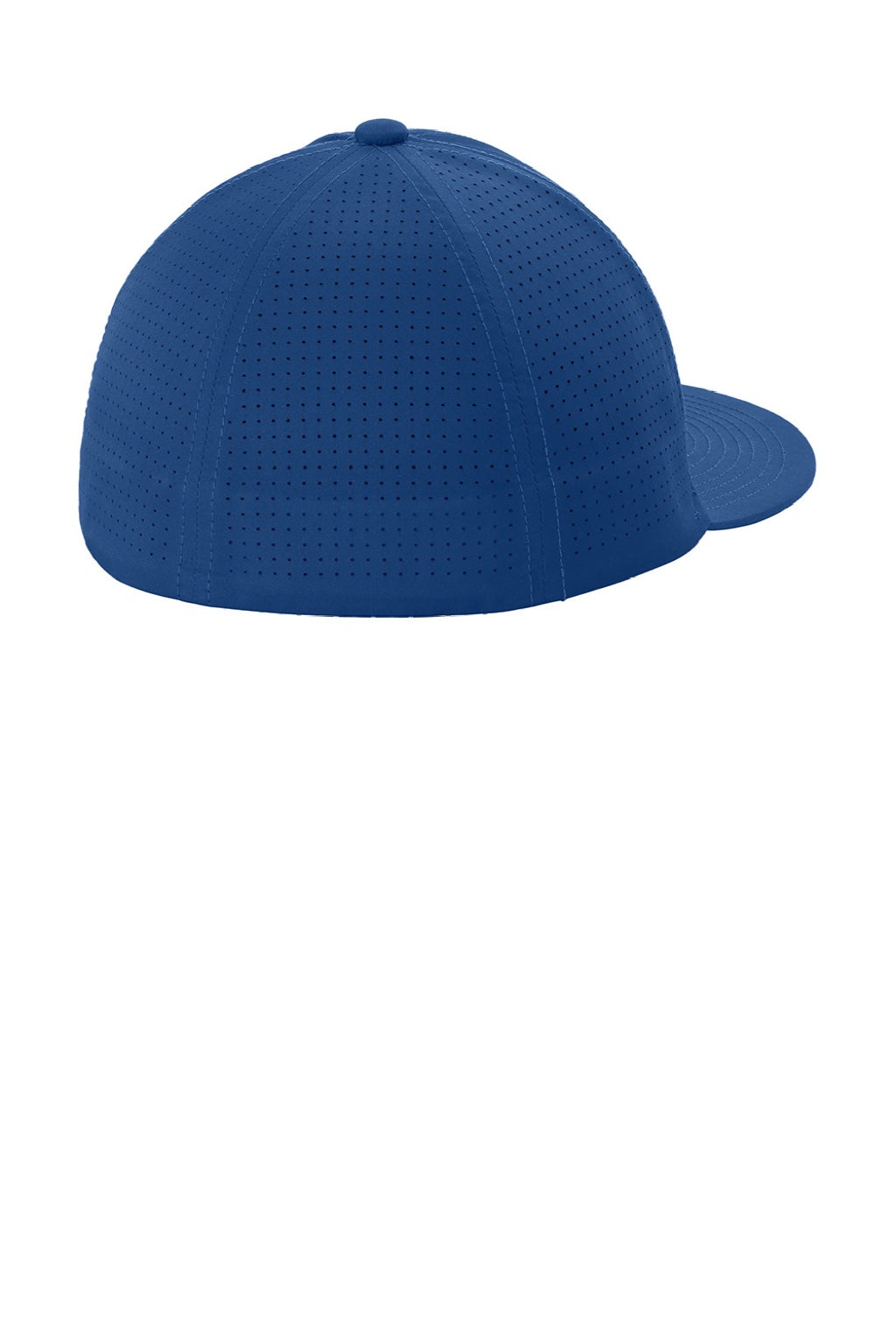 Sport-Tek Hats STC64 Mens Pro Cut Moisture Wicking Stretch-Tek Hat True Royal Blue Flat Back