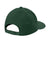 Sport-Tek Hats STC65 Mens Pro Cut Moisture Wicking Adjustable Hat Forest Green Flat Back