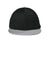 Sport-Tek Hats STC70 Mens Impact Mesh Stretch-Tek Hat Black/Silver Grey/Black Flat Front