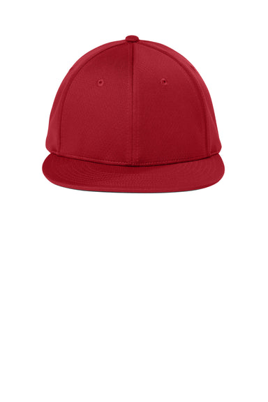 Sport-Tek Hats STC70 Mens Impact Mesh Stretch-Tek Hat Deep Red Flat Front