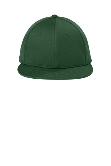 Sport-Tek Hats STC70 Mens Impact Mesh Stretch-Tek Hat Forest Green Flat Front