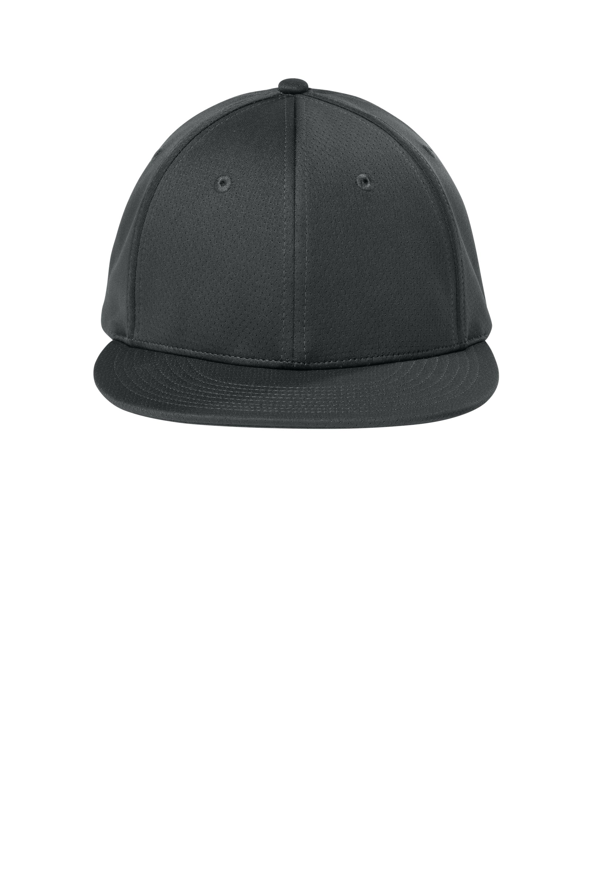 Sport-Tek Hats STC70 Mens Impact Mesh Stretch-Tek Hat Iron Grey Flat Front