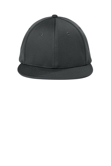 Sport-Tek Hats STC70 Mens Impact Mesh Stretch-Tek Hat Iron Grey Flat Front