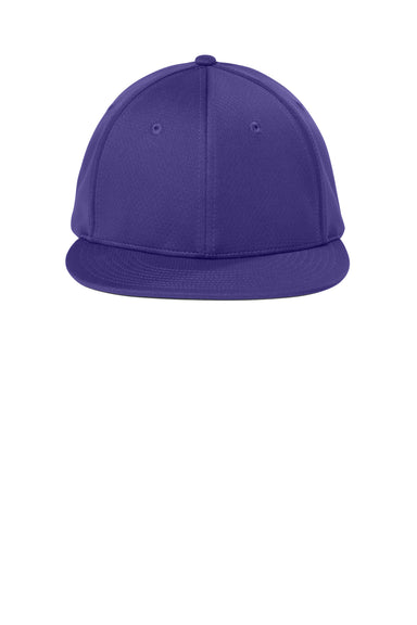 Sport-Tek Hats STC70 Mens Impact Mesh Stretch-Tek Hat Purple Flat Front