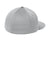 Sport-Tek Hats STC70 Mens Impact Mesh Stretch-Tek Hat Silver Grey Flat Back