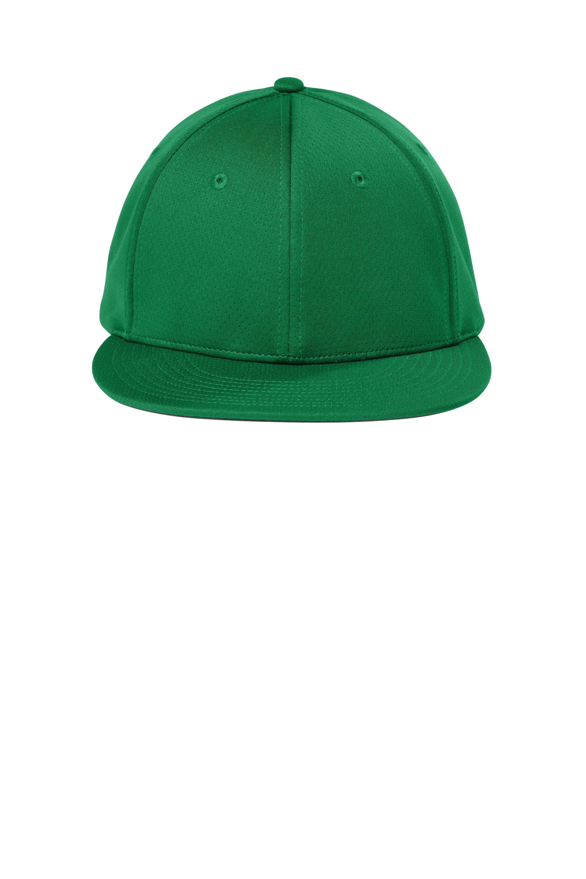Sport-Tek Hats STC70 Mens Impact Mesh Stretch-Tek Hat True Kelly Green Flat Front