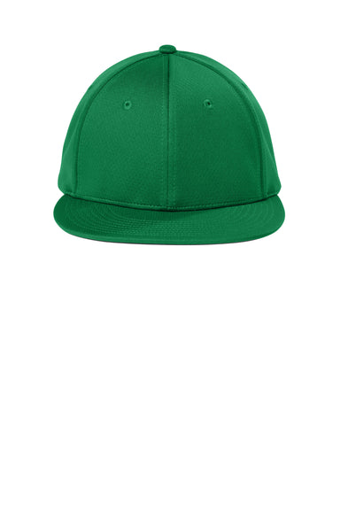Sport-Tek Hats STC70 Mens Impact Mesh Stretch-Tek Hat True Kelly Green Flat Front