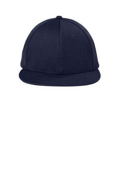 Sport-Tek Hats STC70 Mens Impact Mesh Stretch-Tek Hat True Navy Blue Flat Front