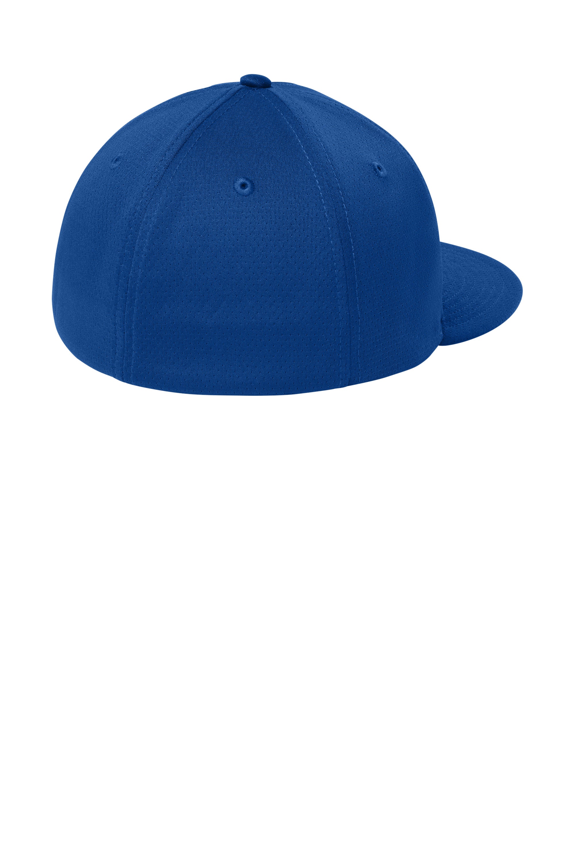 Sport-Tek Hats STC70 Mens Impact Mesh Stretch-Tek Hat True Royal Blue Flat Back