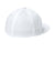 Sport-Tek Hats STC70 Mens Impact Mesh Stretch-Tek Hat White Flat Back