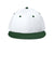 Sport-Tek Hats STC70 Mens Impact Mesh Stretch-Tek Hat White/Forest Green/White Flat Front