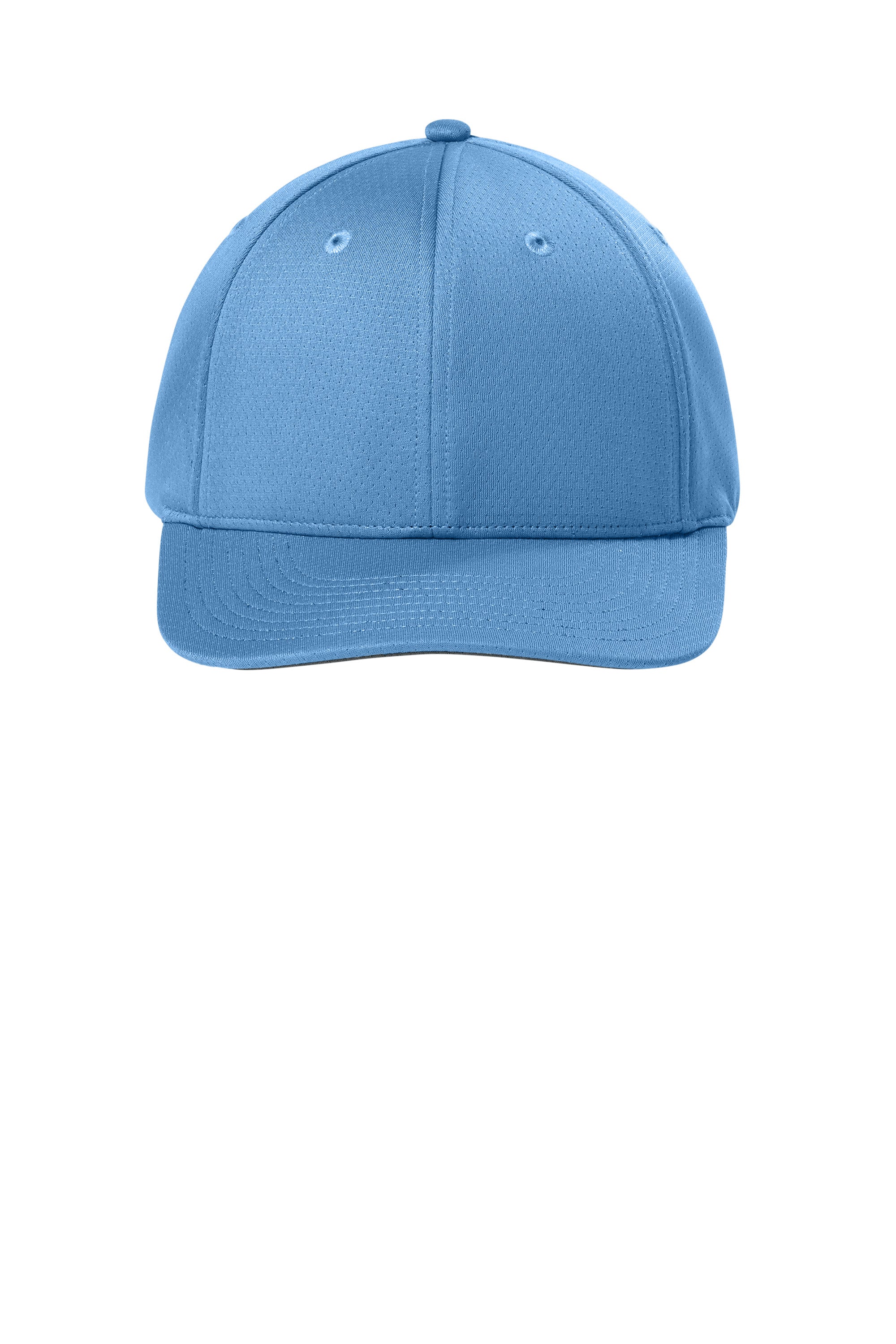 Sport-Tek Hats STC71 Mens Impact Mesh Stretch-Tek Adjustable Hat Carolina Blue Flat Front