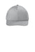 Sport-Tek Hats STC71 Mens Impact Mesh Stretch-Tek Adjustable Hat Silver Grey Flat Front
