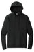 Sport-Tek STF200 Mens Drive Fleece Hooded Sweatshirt Hoodie w/ Pouch Pocket Black Flat Front
