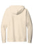 Sport-Tek STF200 Mens Drive Fleece Hooded Sweatshirt Hoodie w/ Pouch Pocket Ecru Flat Back