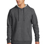 Sport-Tek Mens Drive Fleece Hooded Sweatshirt Hoodie w/ Pouch Pocket - Heather Graphite Grey