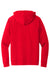 Sport-Tek STF200 Mens Drive Fleece Hooded Sweatshirt Hoodie w/ Pouch Pocket True Red Flat Back