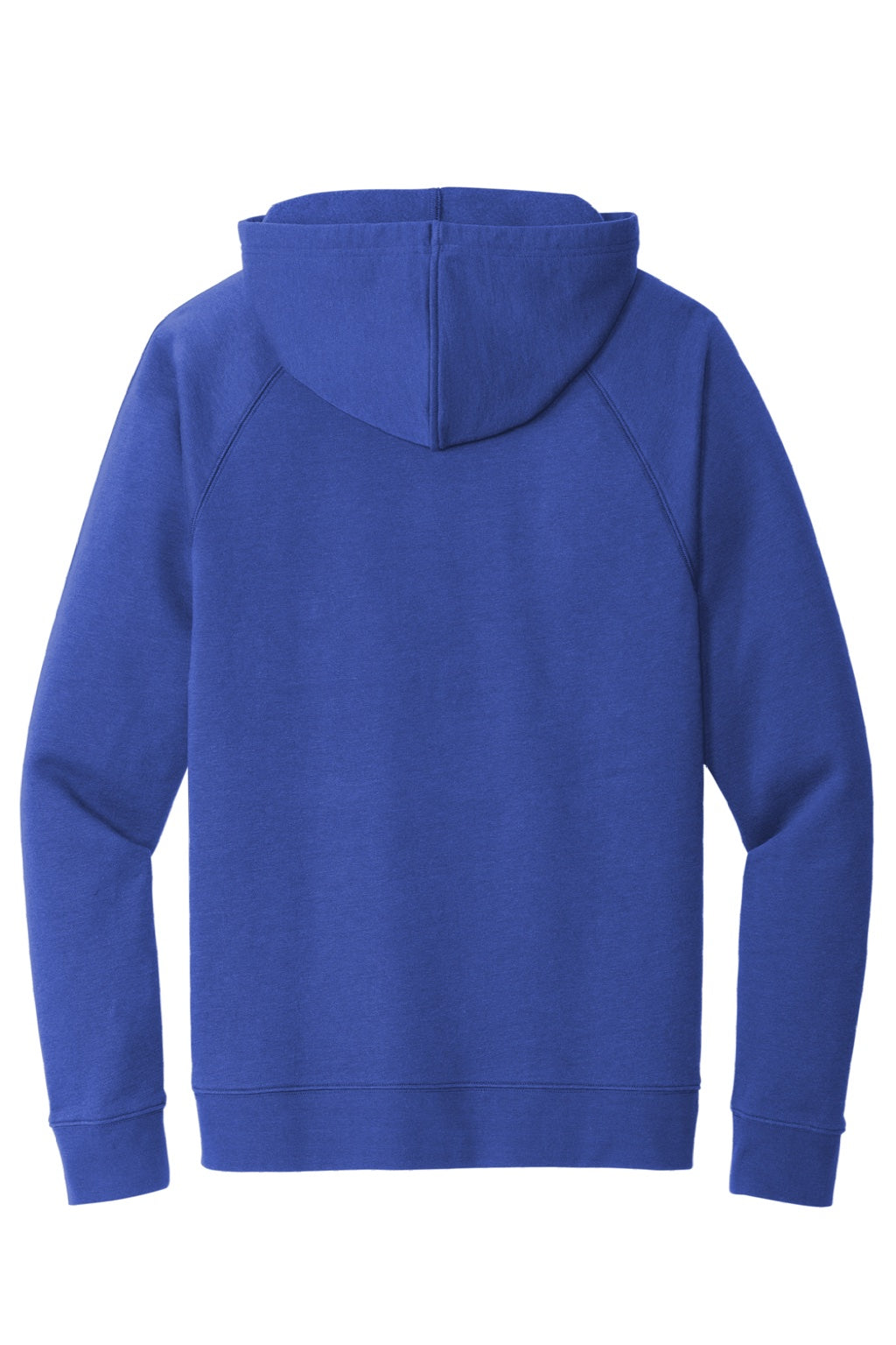 Sport-Tek STF200 Mens Drive Fleece Hooded Sweatshirt Hoodie w/ Pouch Pocket True Royal Blue Flat Back