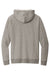 Sport-Tek STF200 Mens Drive Fleece Hooded Sweatshirt Hoodie w/ Pouch Pocket Heather Vintage Grey Flat Back