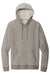 Sport-Tek STF200 Mens Drive Fleece Hooded Sweatshirt Hoodie w/ Pouch Pocket Heather Vintage Grey Flat Front