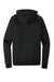 Sport-Tek STF201 Mens Drive Fleece Full Zip Hooded Sweatshirt Hoodie w/ Pockets Black Flat Back