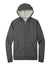 Sport-Tek STF201 Mens Drive Fleece Full Zip Hooded Sweatshirt Hoodie w/ Pockets Heather Graphite Grey Flat Front