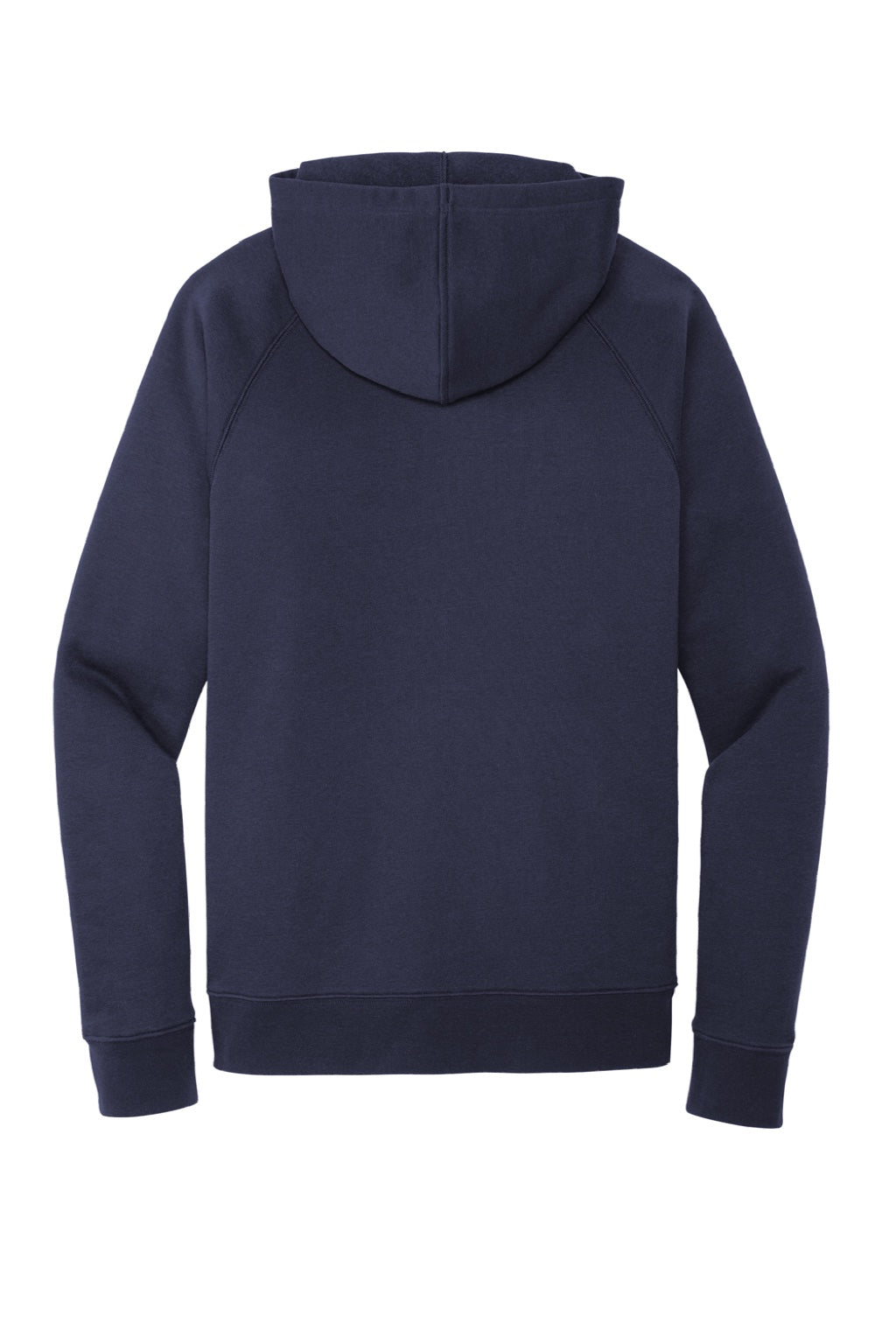 Sport-Tek STF201 Mens Drive Fleece Full Zip Hooded Sweatshirt Hoodie w/ Pockets True Navy Blue Flat Back