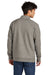 Sport-Tek STF202 Mens Drive Fleece 1/4 Zip Sweatshirt Heather Vintage Grey Model Back