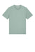 Stanley Stella SXU001 Mens Creator 2.0 Short Sleeve Crewneck T-Shirt Aloe Green Flat Front