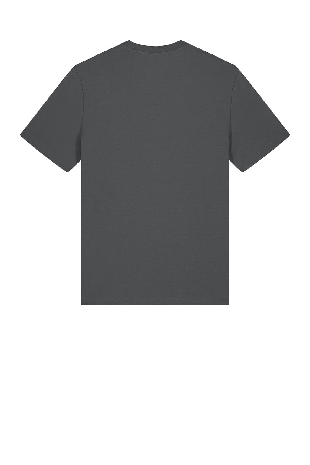 Stanley Stella SXU001 Mens Creator 2.0 Short Sleeve Crewneck T-Shirt Anthracite Grey Flat Back