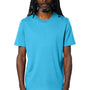 Stanley Stella Mens Creator 2.0 Short Sleeve Crewneck T-Shirt - Aqua Blue