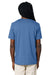Stanley Stella SXU001 Mens Creator 2.0 Short Sleeve Crewneck T-Shirt Bright Blue Model Back
