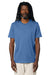 Stanley Stella SXU001 Mens Creator 2.0 Short Sleeve Crewneck T-Shirt Bright Blue Model Front