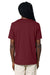 Stanley Stella SXU001 Mens Creator 2.0 Short Sleeve Crewneck T-Shirt Burgundy Model Back