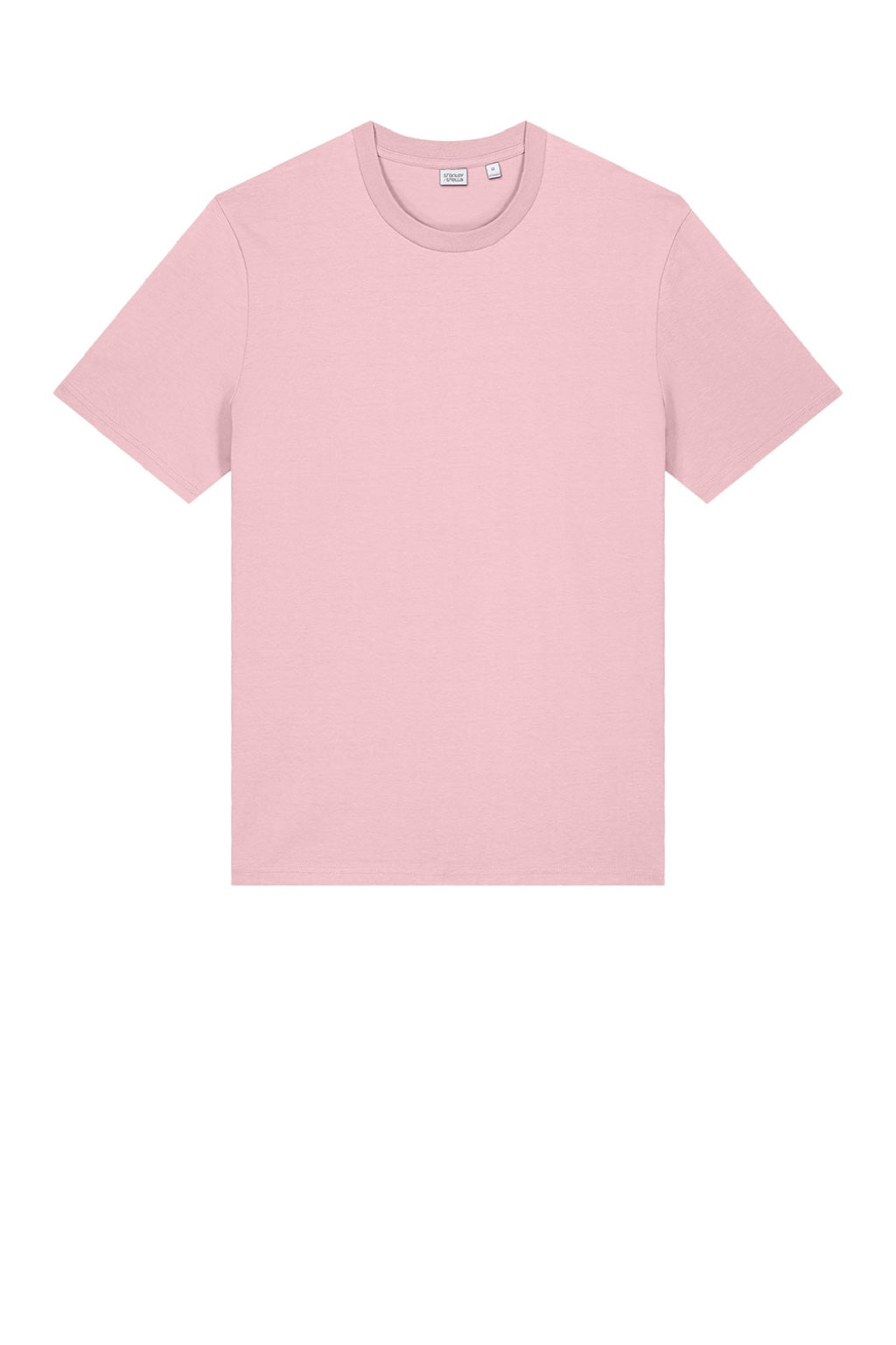 Stanley Stella SXU001 Mens Creator 2.0 Short Sleeve Crewneck T-Shirt Cotton Pink Flat Front