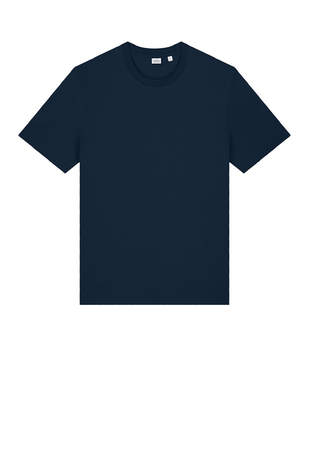 Stanley Stella SXU001 Mens Creator 2.0 Short Sleeve Crewneck T-Shirt French Navy Blue Flat Front